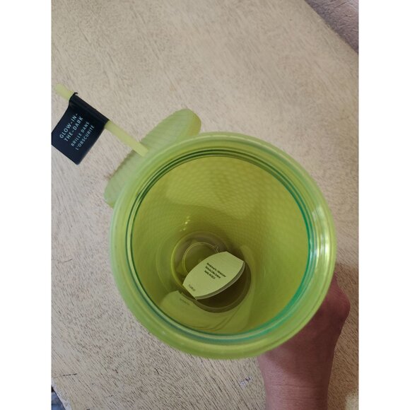 Starbucks 2022 Halloween Studded Glow Tumbler Lemongrass (Green) 16 oz. Grande - Picture 13 of 13